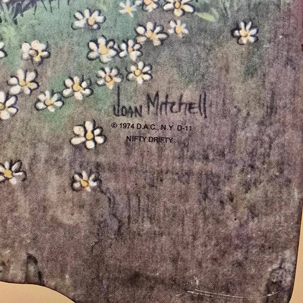 Vintage 1974 Raggedy Ann Andy Wall Hanging Plaque Joan Mitchell Nifty Drifty DAC